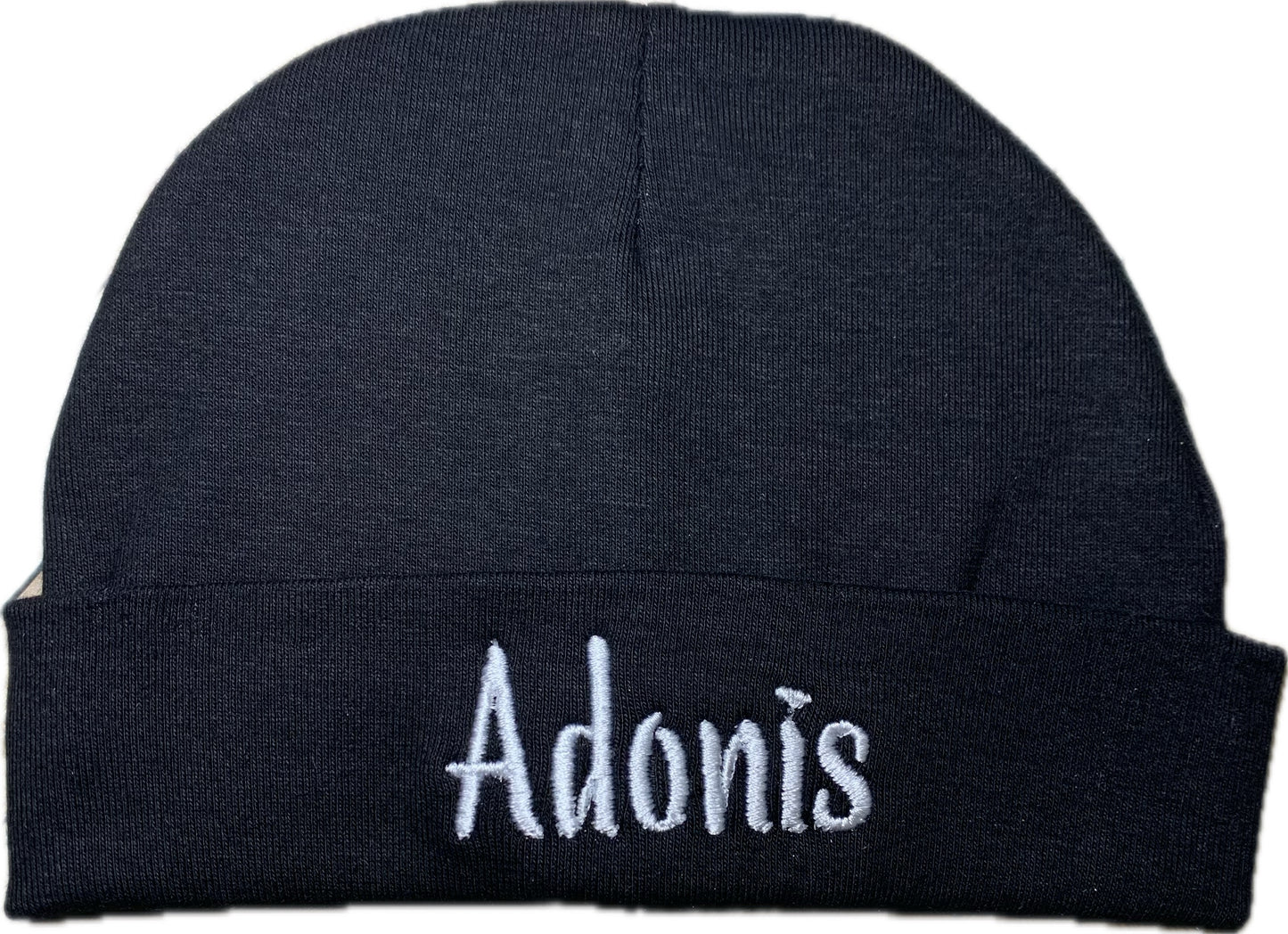 Embroidered Infant/Baby Beanie 0-9mos