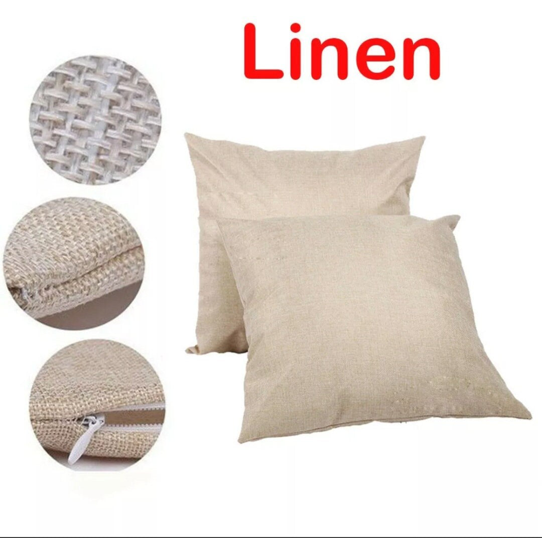 Linen Sublimation Pillow Case