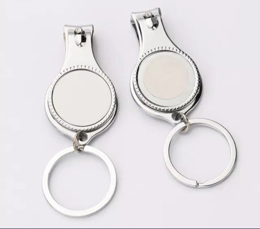 Sublimation Nail Clipper Keychain