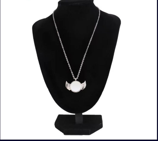 Angel Wings Sublimation Necklace